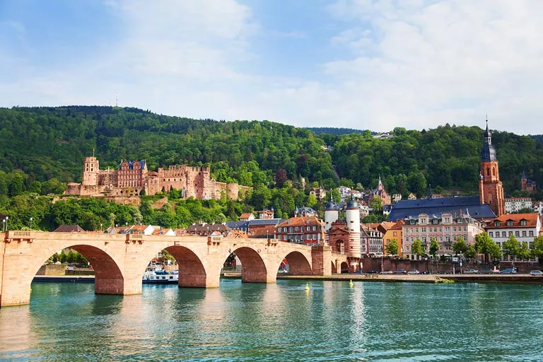 Heidelberg Panorama im Sommer