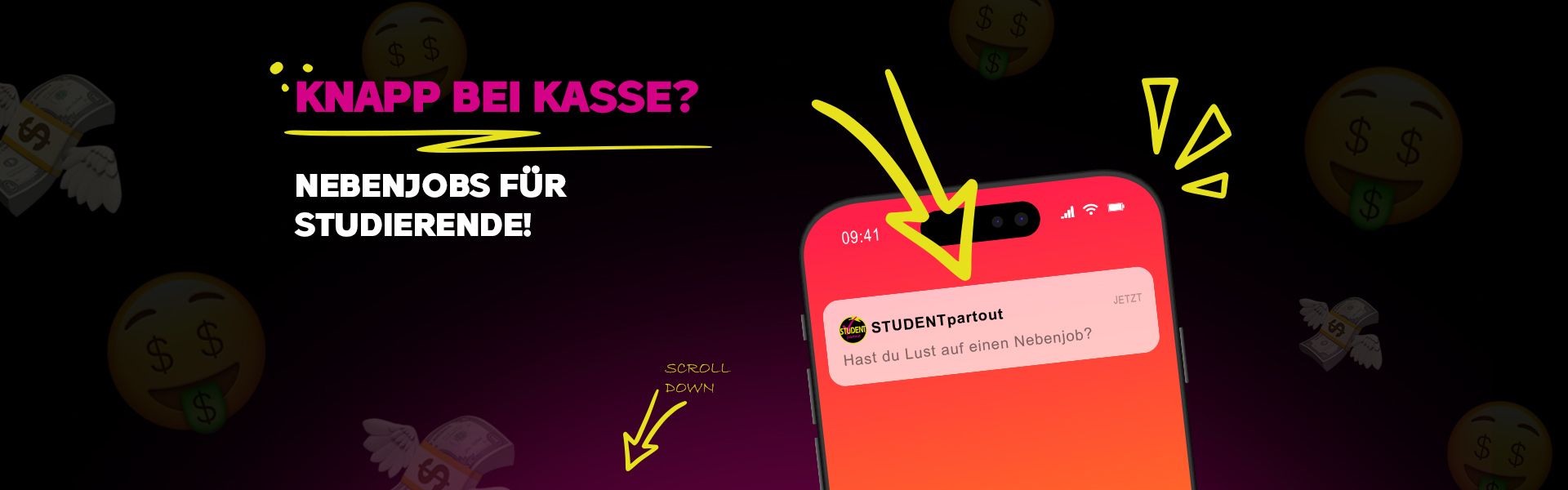 Studentenjobs bei STUDENTpartout
