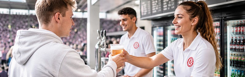 Student*in - Kioskkraft – Stadion-Gastronomie - Heimspiele