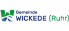 Gemeinde Wickede (Ruhr) Gemeinde Wickede (Ruhr)