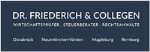DR. FRIEDERICH & COLLEGEN PartG mbB Wirtschaftsprüfer - Steuerberater - Rechtsanwälte