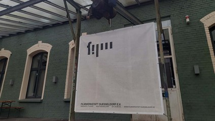 Außenansicht der Filmwerkstatt in Flingern.