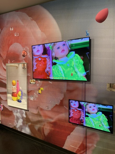 Ein Bild der Ausstellung Poltergeist.