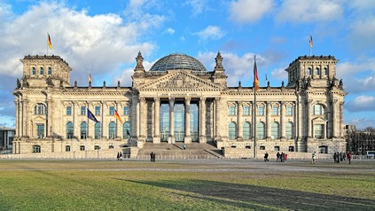 Deutscher Reichstag in Berlin.