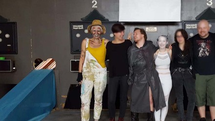 Gruppenbild des Theaterkollektivs.