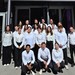 Das Team von STUDENTpartout vor der Ausstellung Köperwelten in Kempten