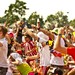 Viele Fans feiern miteinander beim Open-Air-Public-Viewing