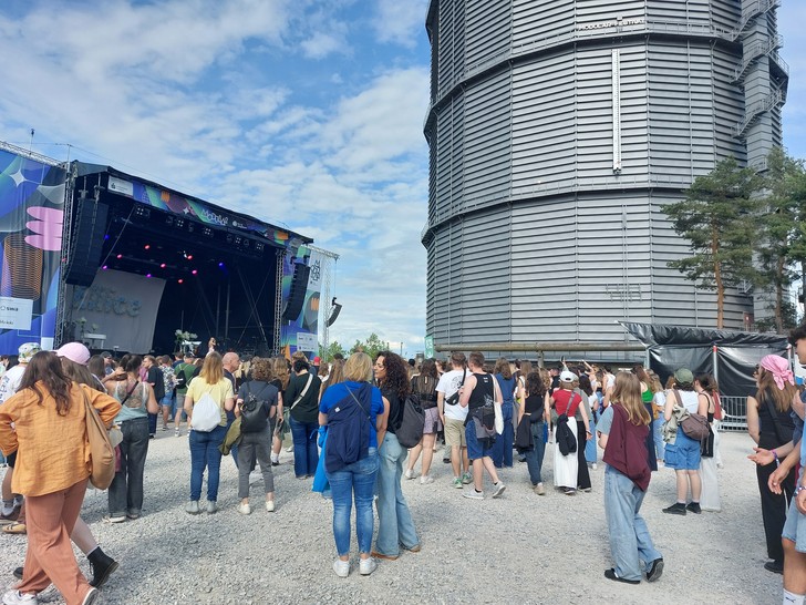 Gaswerkareal Augsburg Oberhausen.