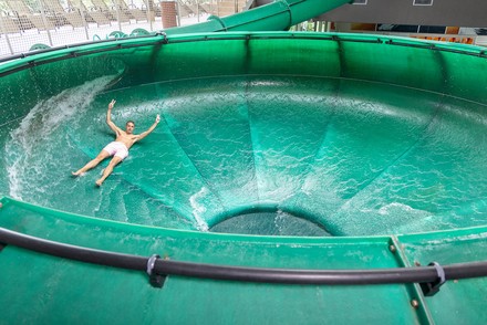 Trichterrutsche im Titania