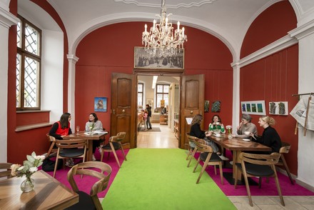Das Café im Schaezlerpalais.
