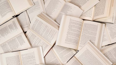 Lesenswertes Buch gesucht? (Foto: © stock.adobe.com/sveta) Viele aufgeklappte Bücher.