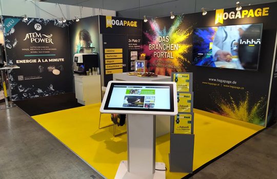 Intergastra 2020 HOGAPAGE Messestand