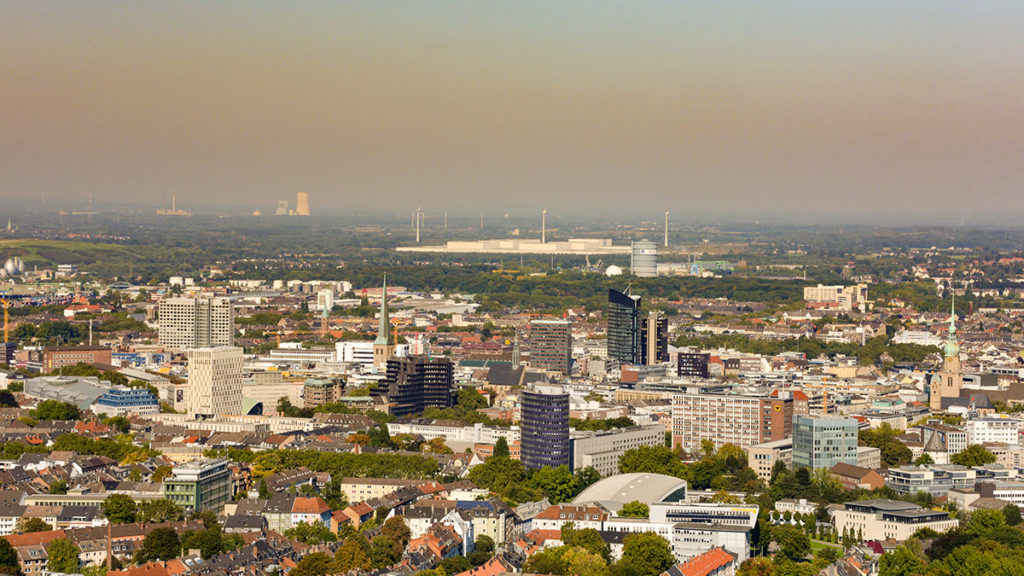 Panorama Stadt Dortmund