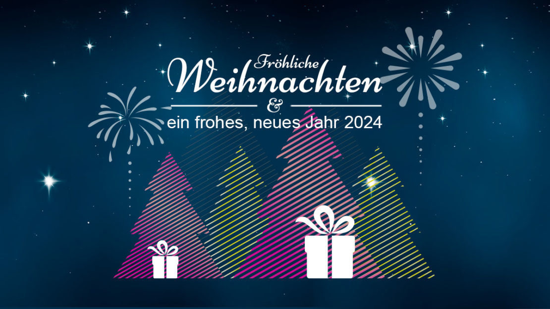 Frohe Weihnachten und ein gutes neues Jahr 2024 wünscht STUDENTpartout.