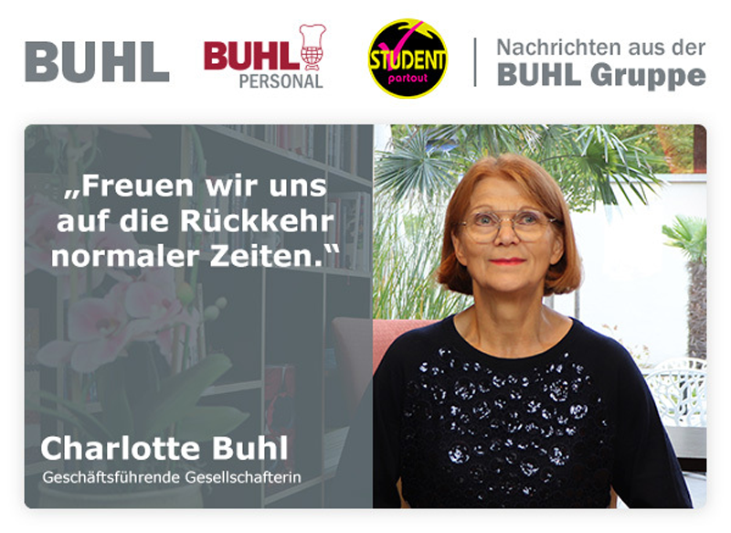 Die Geschäftsführende Gesellschafterin der BUHL Gruppe, Charlotte Buhl.